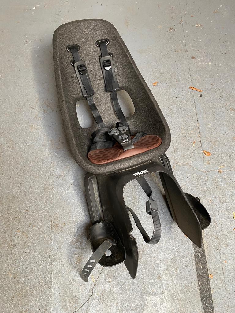 Thule fietsstoeltje, Fietsen en Brommers, Ophalen, Achterzitje, 9 t/m 36 kg, Thule