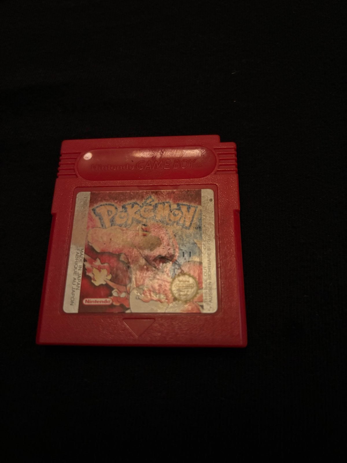 Pokémon Red Version Game Boy Color - Klassieke RPG, Gebruikt, 1 speler, Ophalen of Verzenden, Role Playing Game (Rpg)