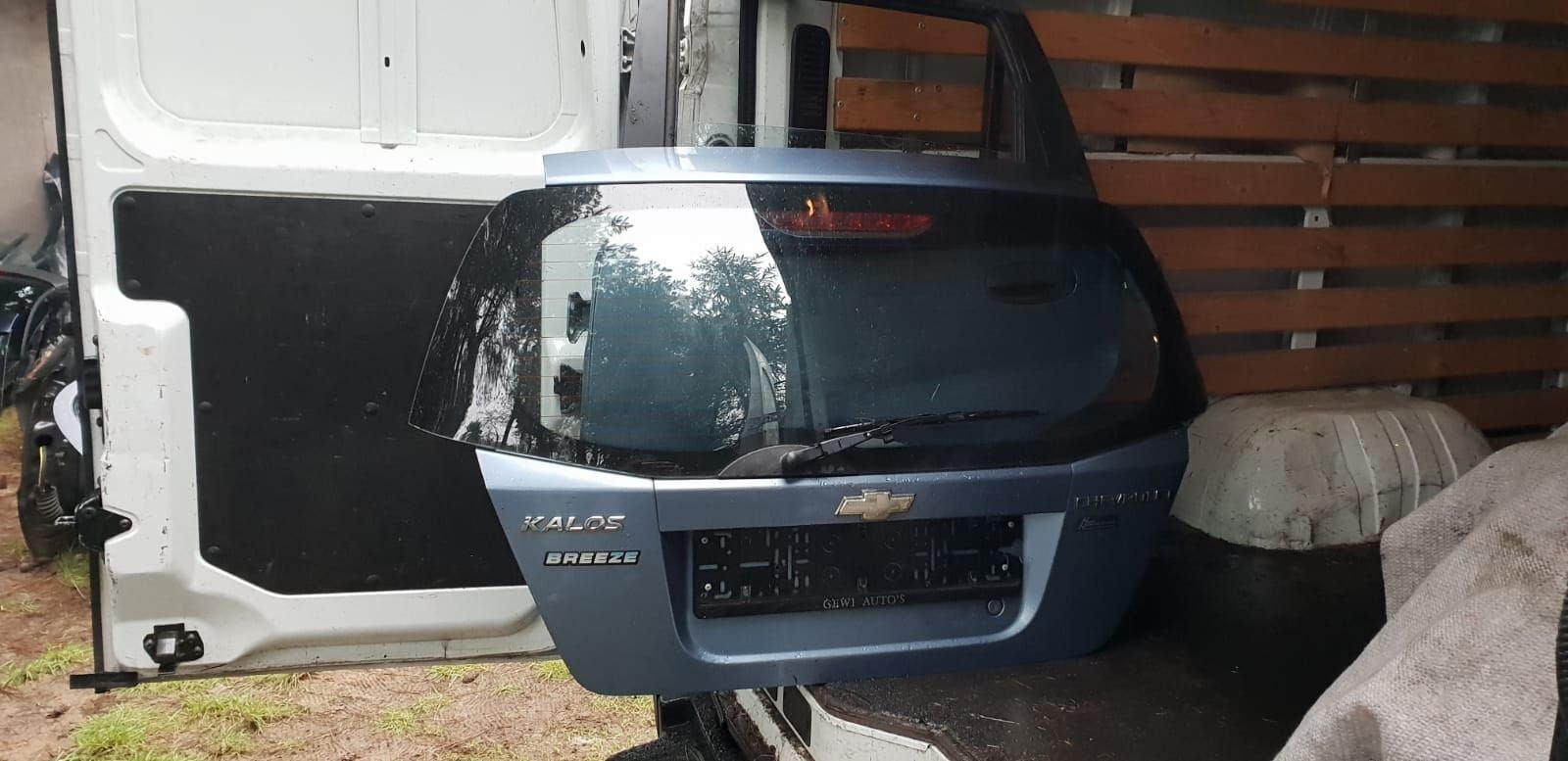 CHEVROLET KALOS ACHTERKLEP MODEL 2006, Gebruikt, -, Ophalen of Verzenden, Achter
