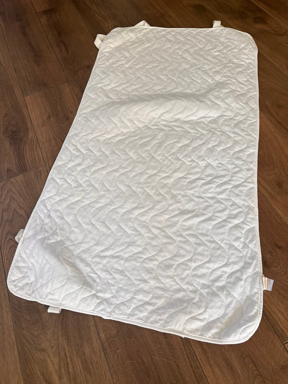 Petit Amelie matrasbeschermer 120x60, Kinderen en Baby's, Jongetje of Meisje, Wit, Overige typen, Ophalen of Verzenden