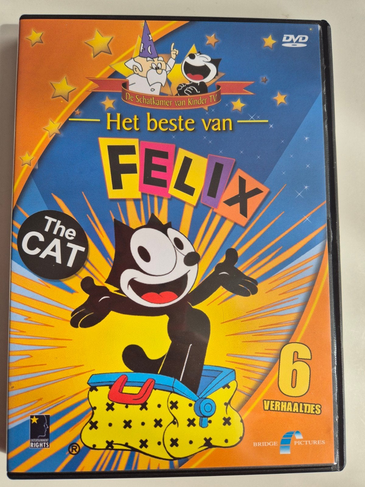 Het beste van Felix The Cat DVD - Klassieke animatie, Alle leeftijden, Ophalen of Verzenden, Gebruikt, Komedie