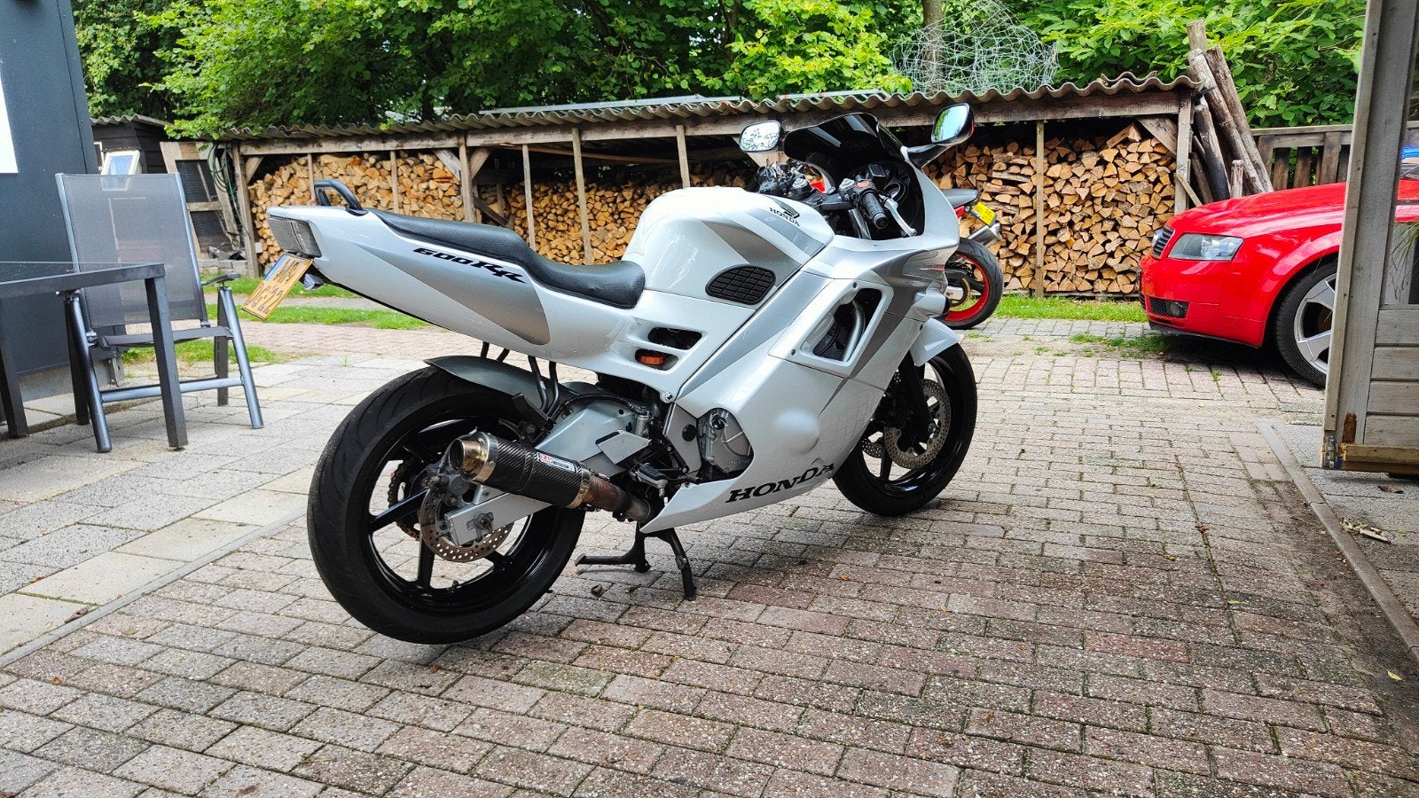 Honda CBR 600 pc25 92 Wit, Motoren, Motoren | Honda, Particulier, Super Sport, meer dan 35 kW, 4 cilinders, Motorrijbewijs A, LED Verlichting