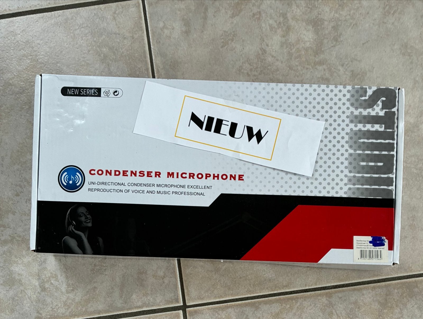 Nieuwe Condensator Microfoon Set voor Studio Opnames, Ophalen of Verzenden, Nieuw, Studiomicrofoon