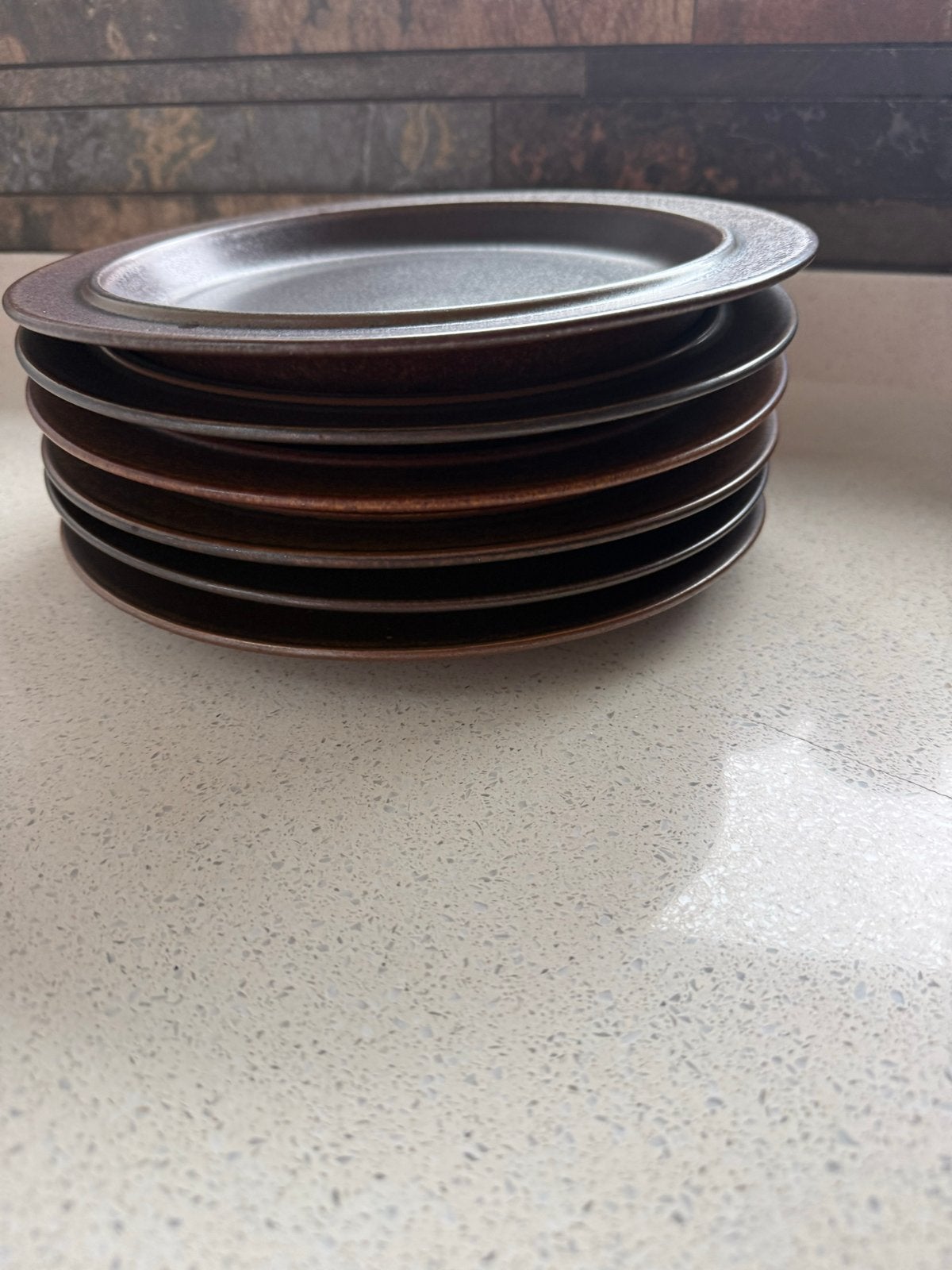 6 Vintage Arabia Ruska Diner Borden - Ulla Procope Design, Ophalen of Verzenden