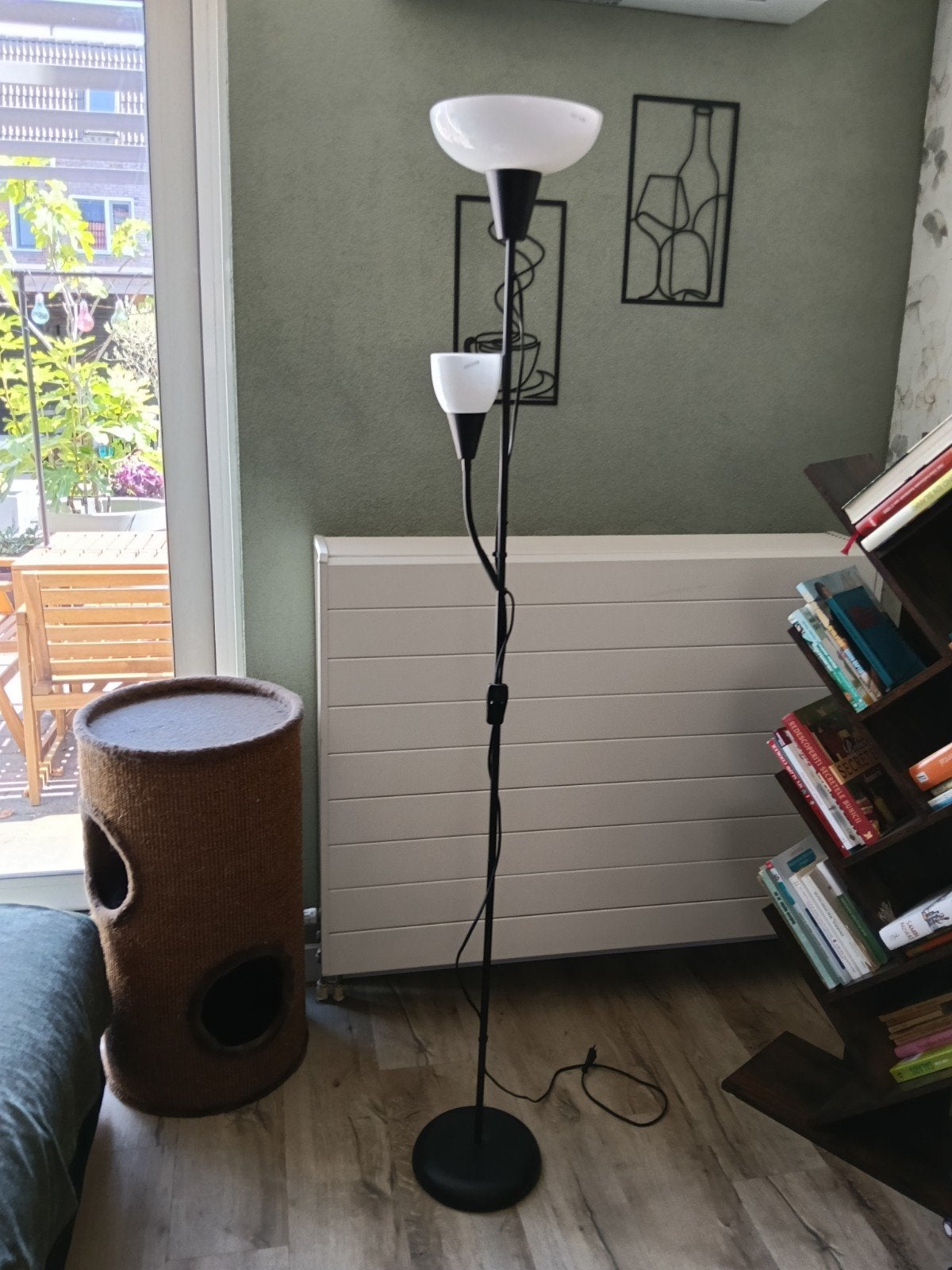 Fixed standing lamp, Ophalen, Gebruikt, 150 tot 200 cm