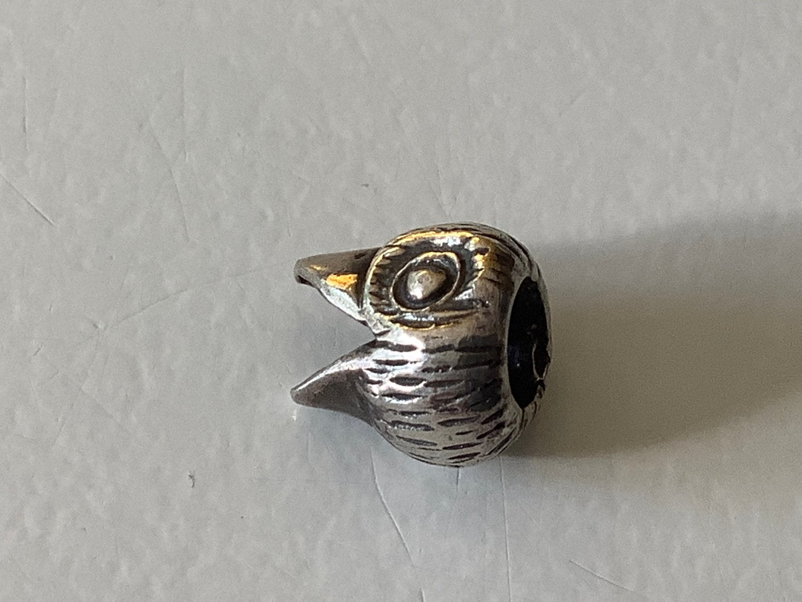 Hele oude kleine trollbeads, vis nog vogel. Retird., Ophalen of Verzenden, Zo goed als nieuw, Zilver, Trollbeads