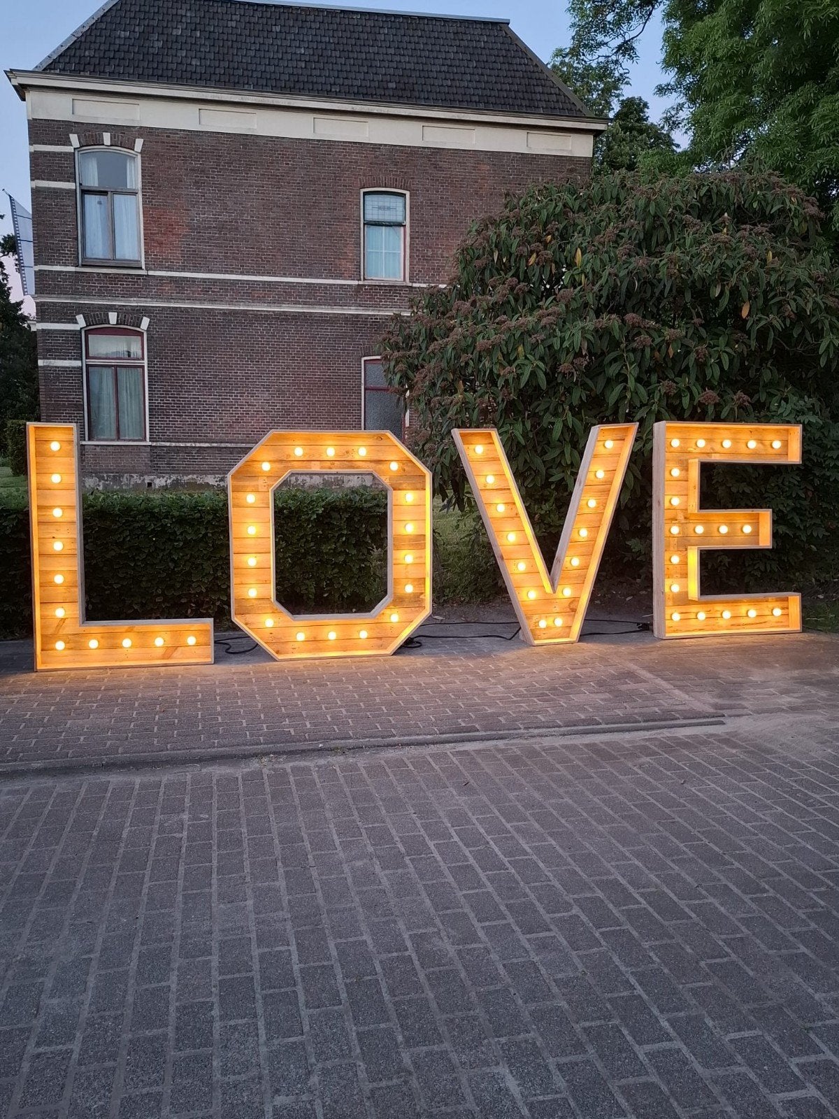 Love licht letters, Ophalen, Geboorte of Huwelijk