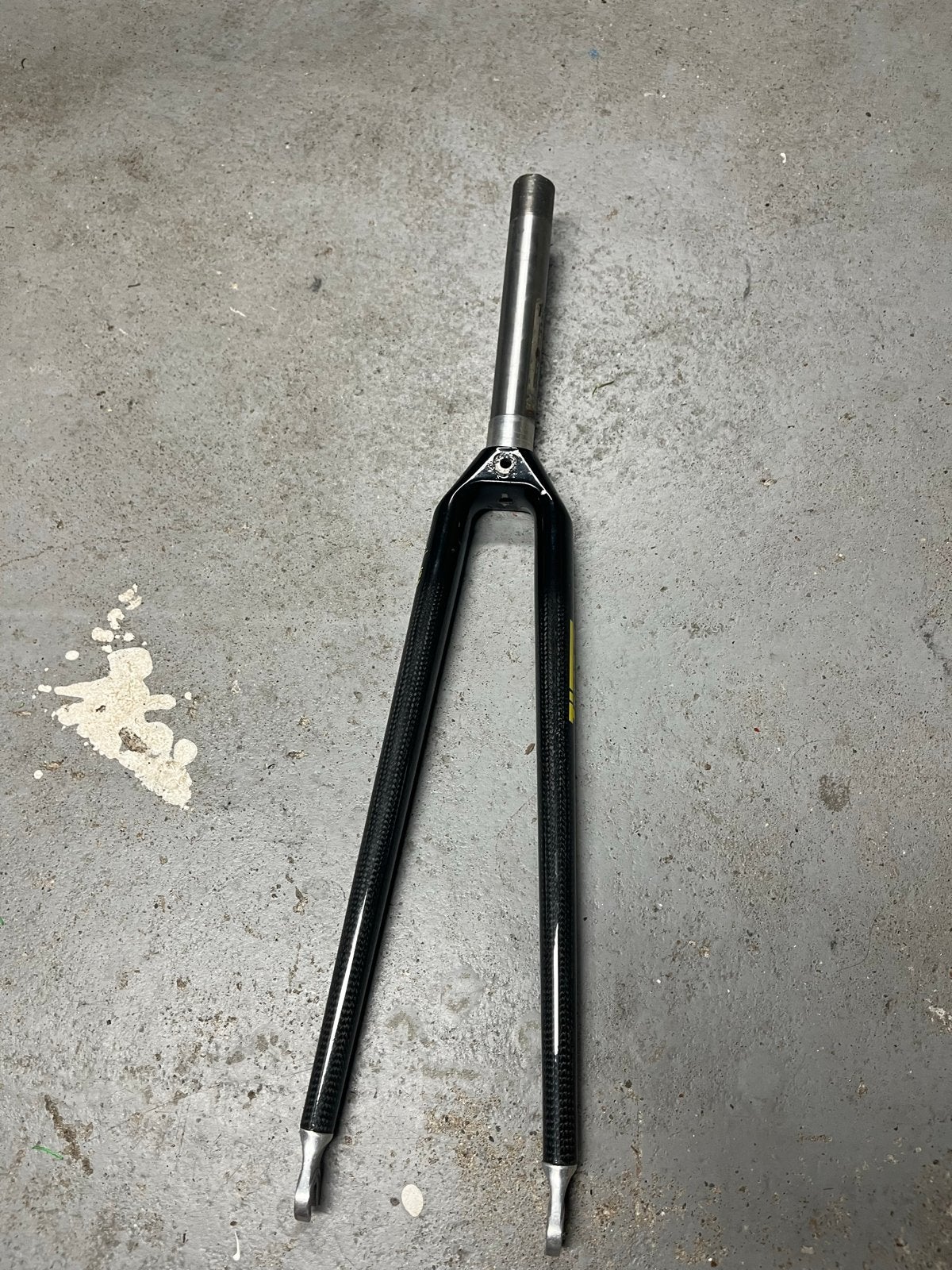 Time Carbon voorvork 1 inch, Gebruikt, Ophalen of Verzenden, Voorvork, Racefiets