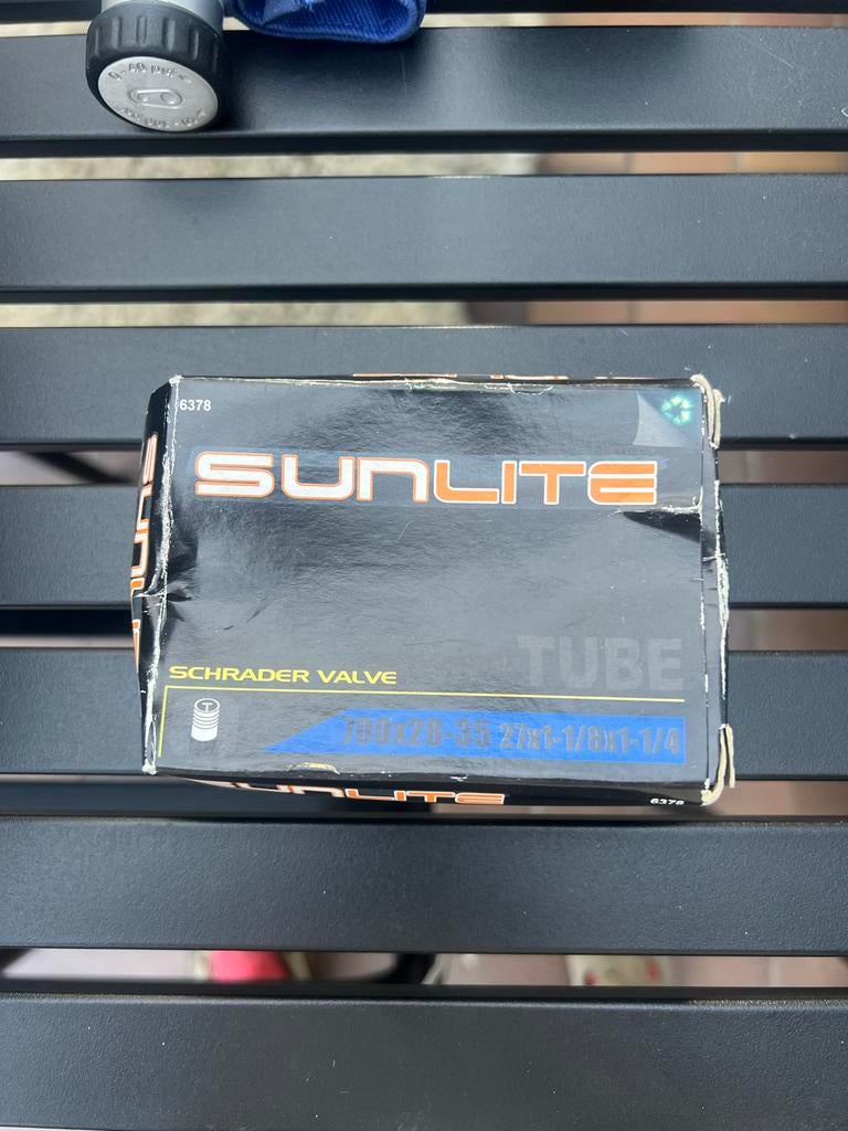 Sunlite Schrader ventiel binnenband 700x28-35 nieuw, Band, Nieuw, Ophalen of Verzenden, Rubber