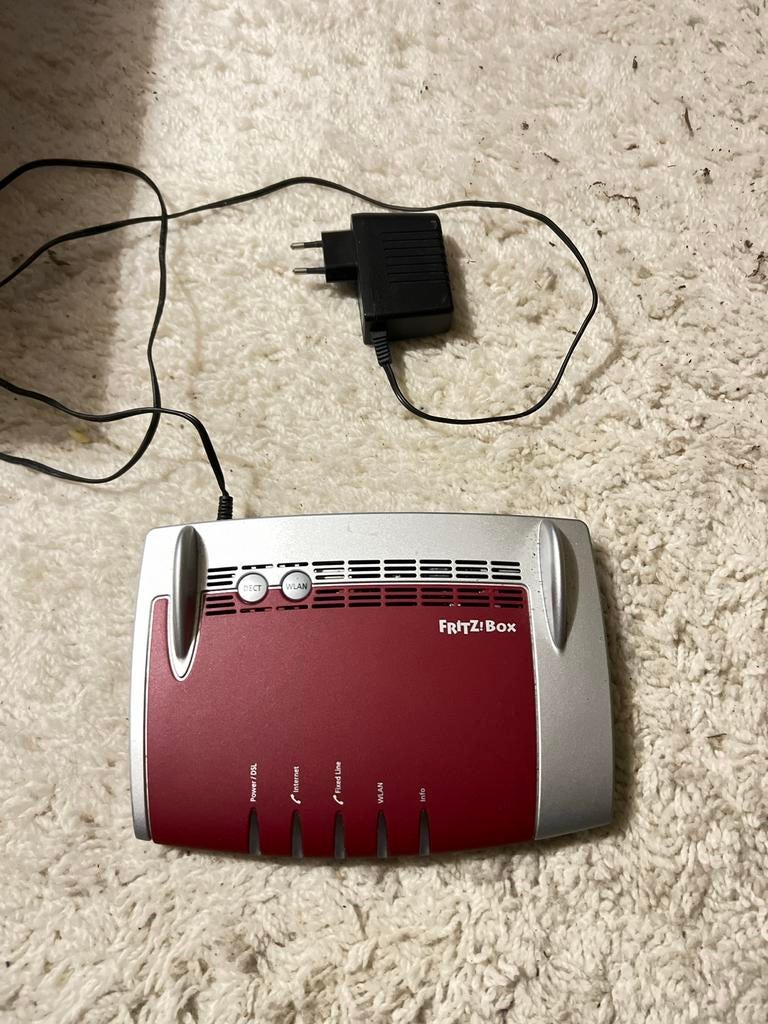 FRITZ!Box Fon WLAN 7360 v2 Router met modem, Ophalen of Verzenden, Gebruikt, Router met modem