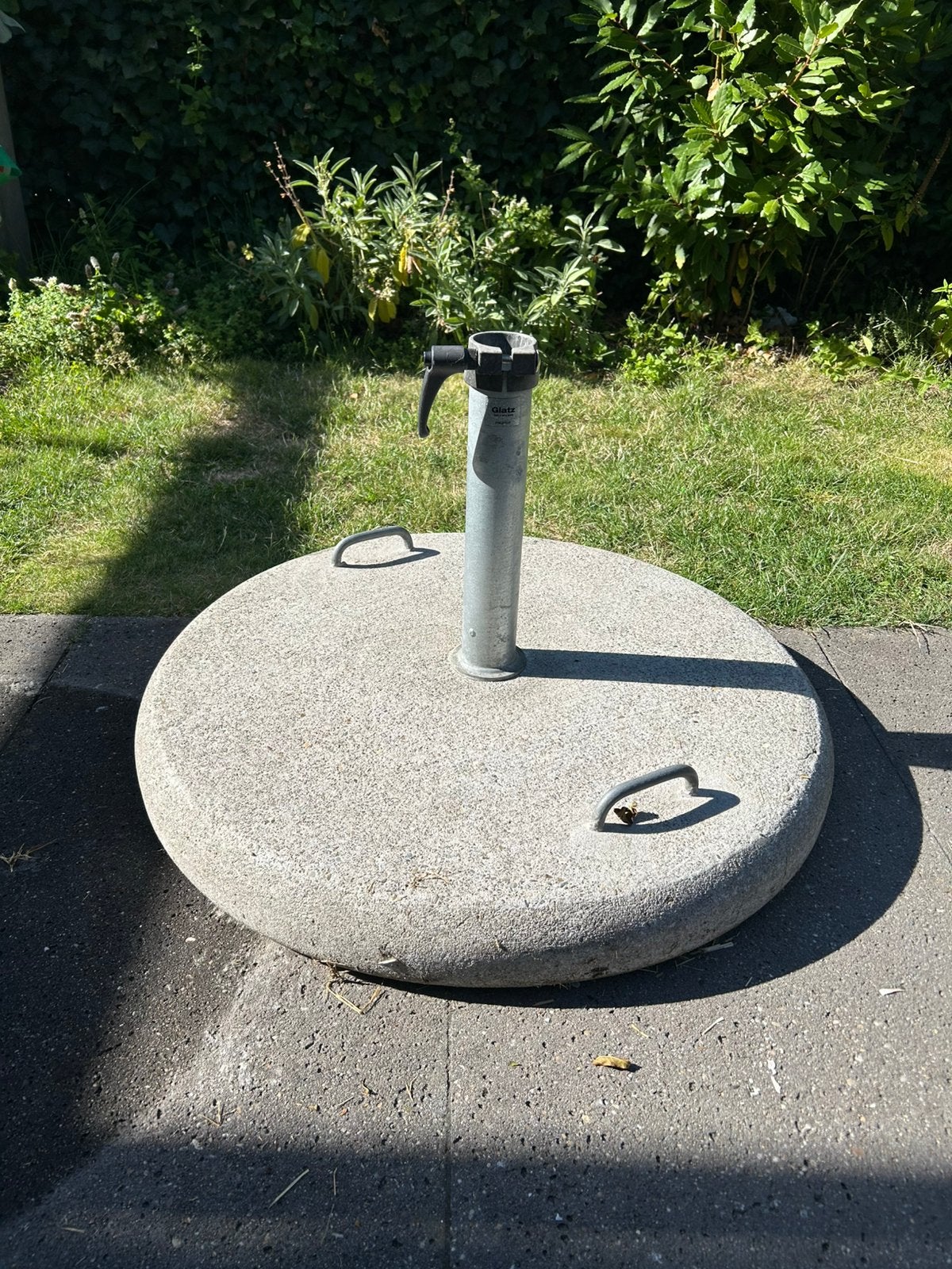 Glatz parasolvoet 75 cm, Tuin en Terras, Ophalen, Gebruikt, Minder dan 1 meter, Parasolvoet