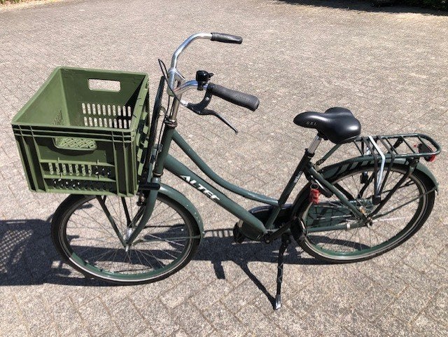 Altec Urban transportfiets, Military Look. Nieuwe banden, za, Fietsen en Brommers, Terugtraprem, Gebruikt, Minder dan 47 cm, Ophalen