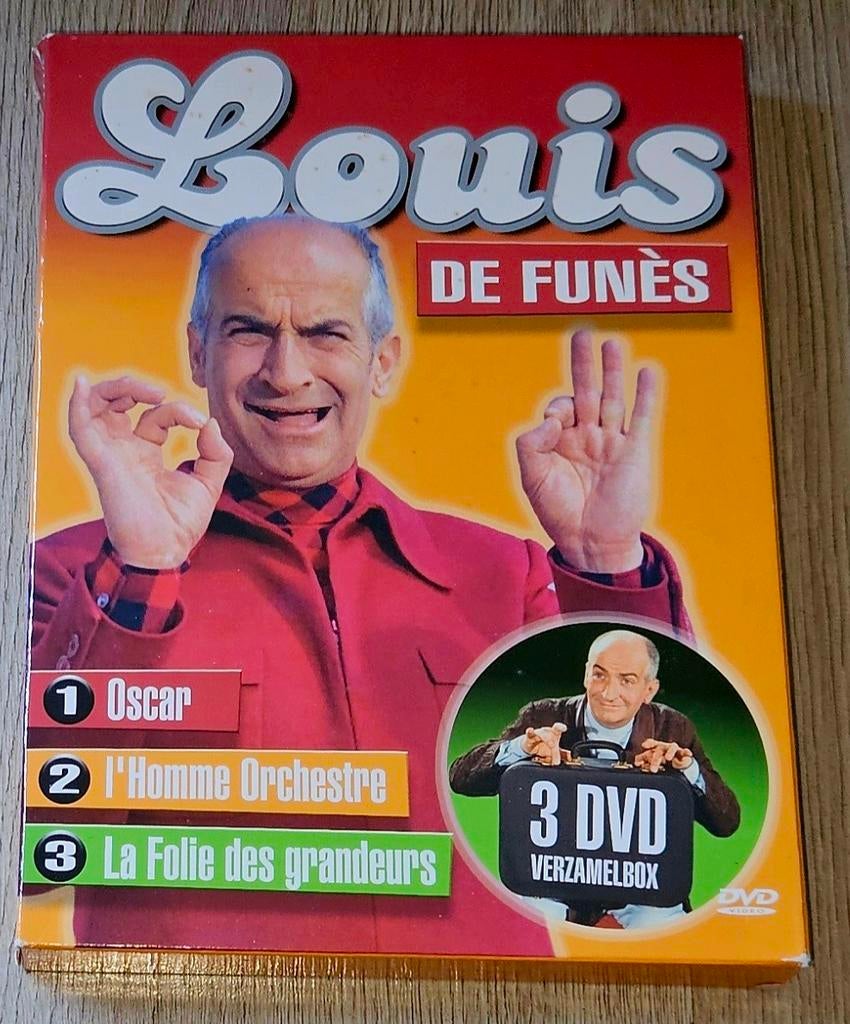 Louis de Funès - 3 DVD Verzamelbox, Ophalen of Verzenden