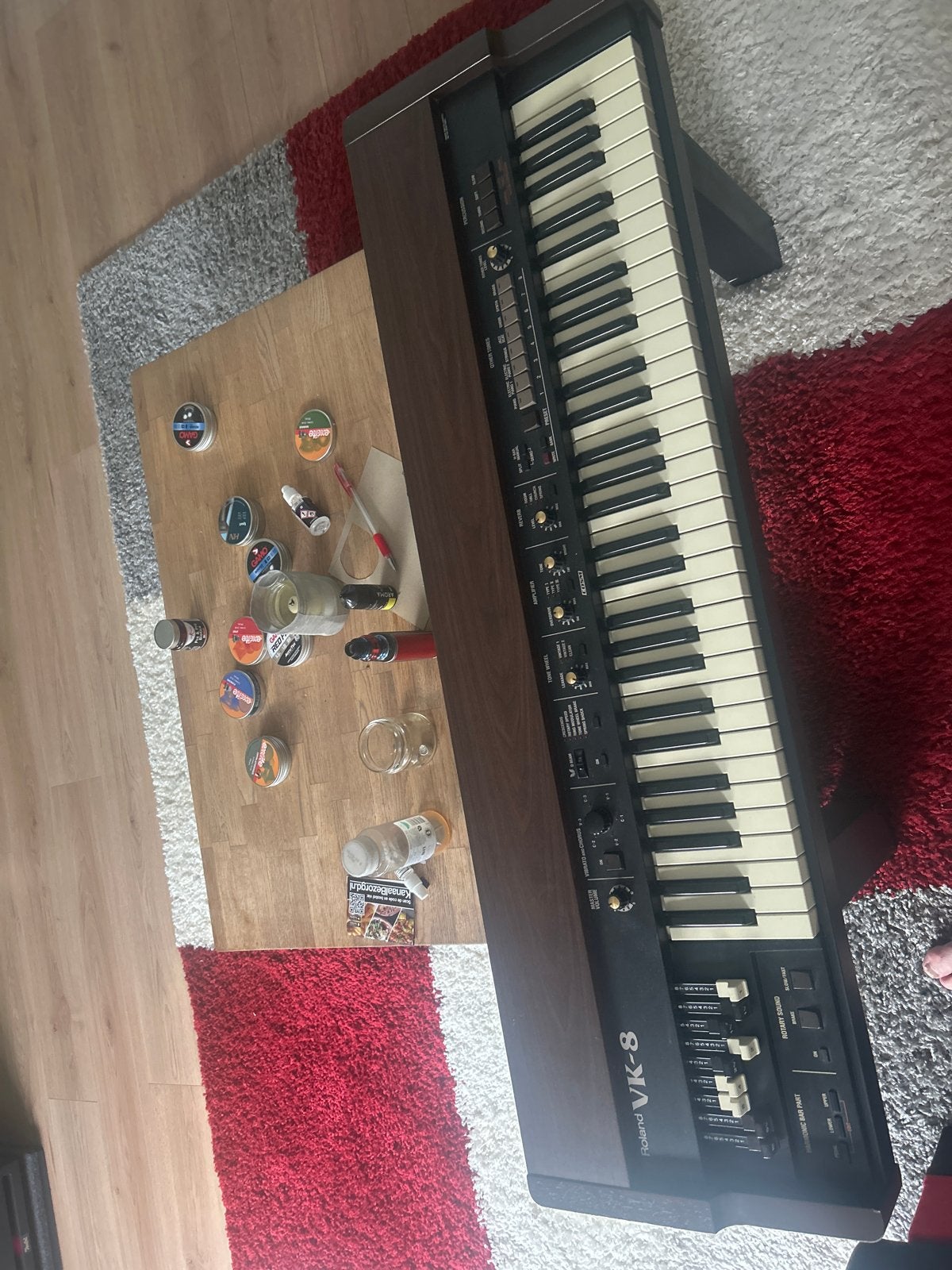 Roland VK-8 Combo Orgel - Hammond Geluid, Muziek en Instrumenten, Ophalen, Roland, Aanslaggevoelig, 61 toetsen