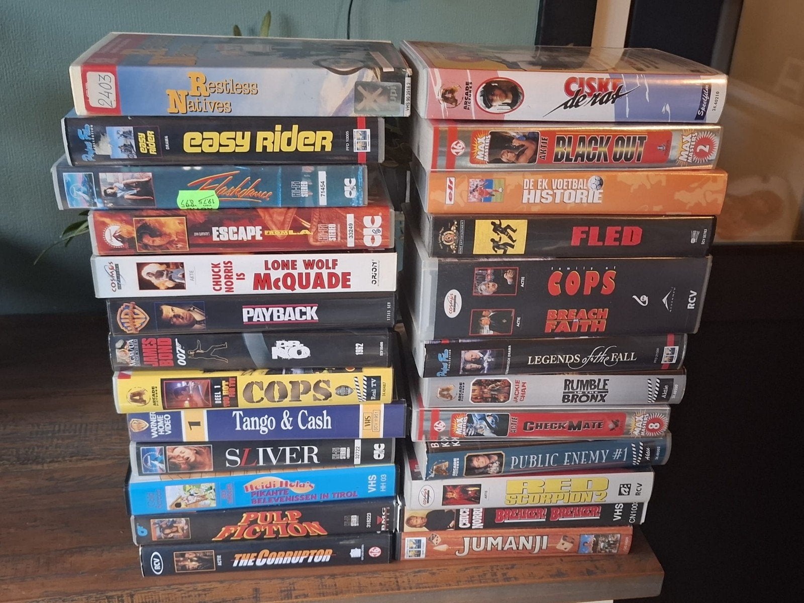Grote partij VHS videobanden - Diverse films, Ophalen of Verzenden, Gebruikt, Overige genres, VHS