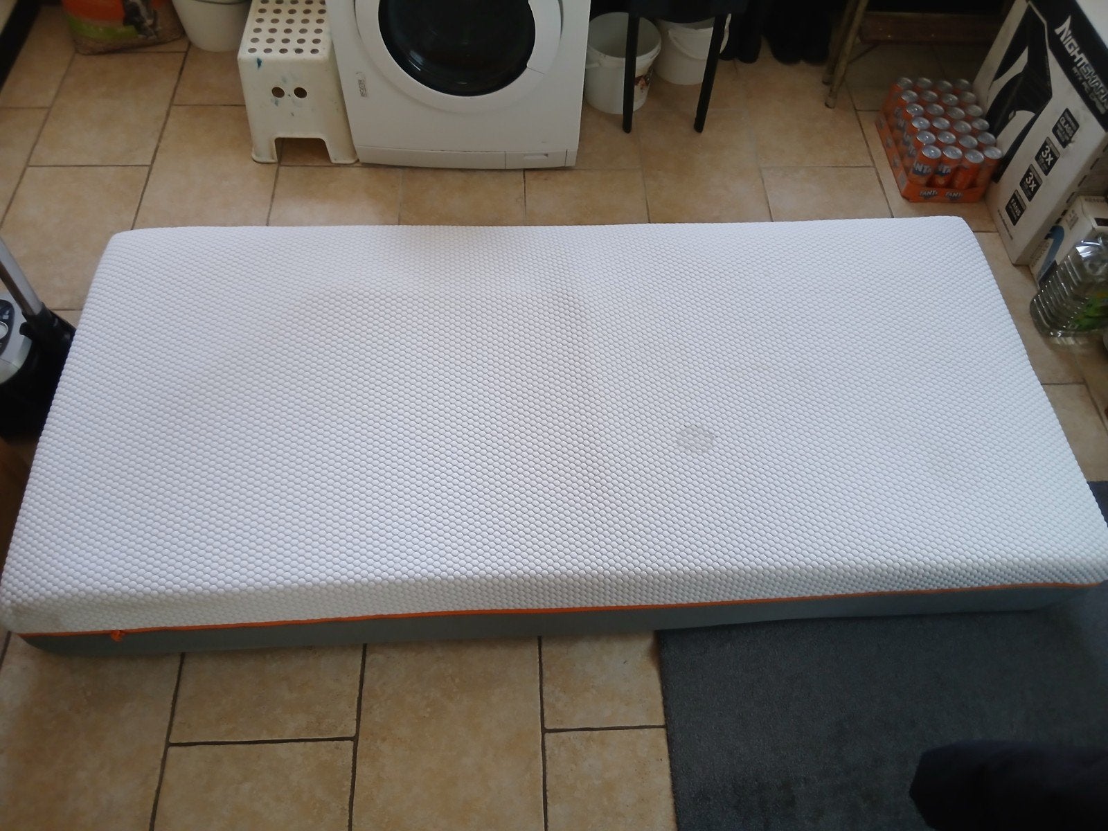 1 persoons matras pocketvering Dreamzone 90x200 cm, Ophalen, Eenpersoons, 90 cm