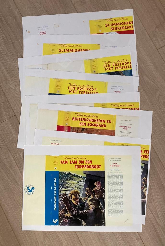 Omslagen voor boeken Willy van der Heide ,Willy Waterman etc, Verzenden, Zo goed als nieuw, Willy van der Heide, Non-fictie