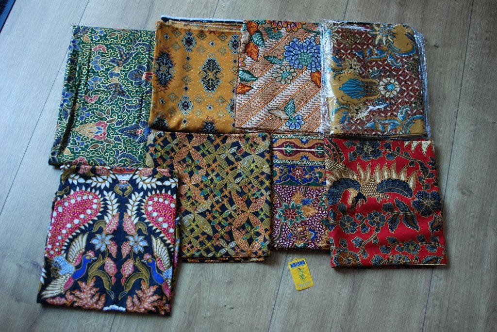Indonesische Sarongs, Handgemaakt, Textiel, Overige typen, Ophalen of Verzenden