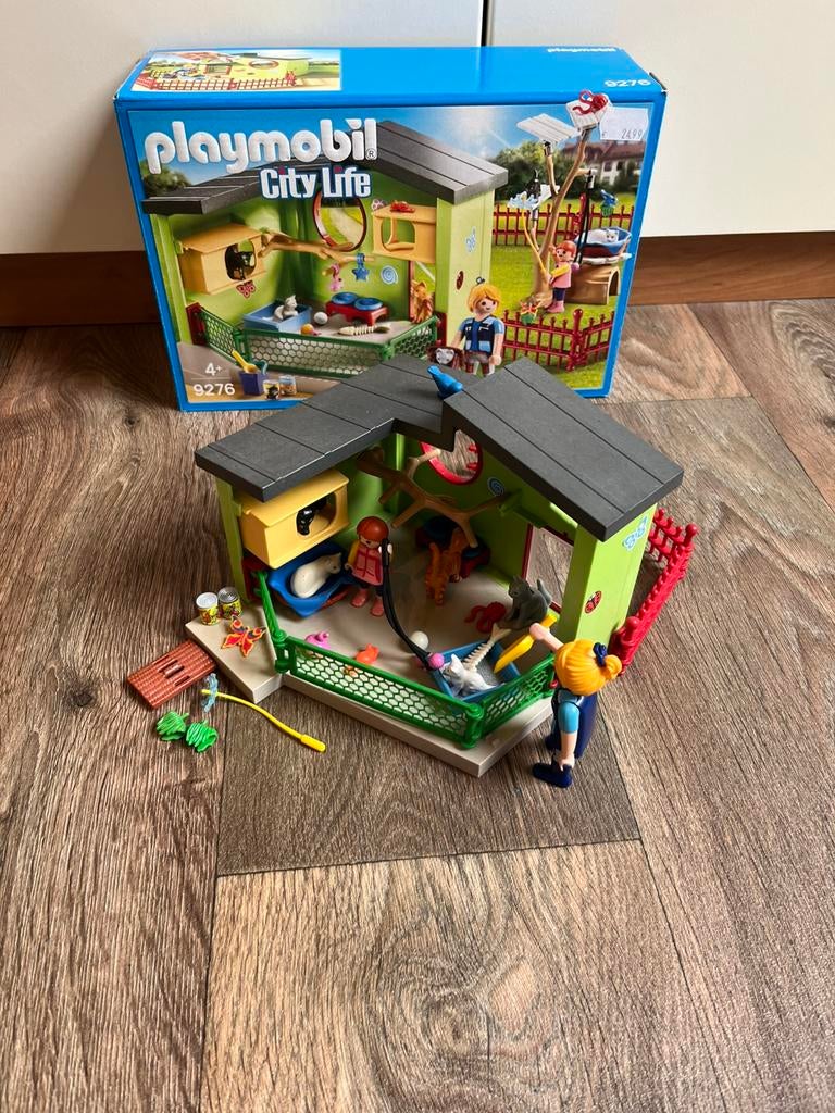 Playmobil dierenopvang (9276), Ophalen of Verzenden, Zo goed als nieuw