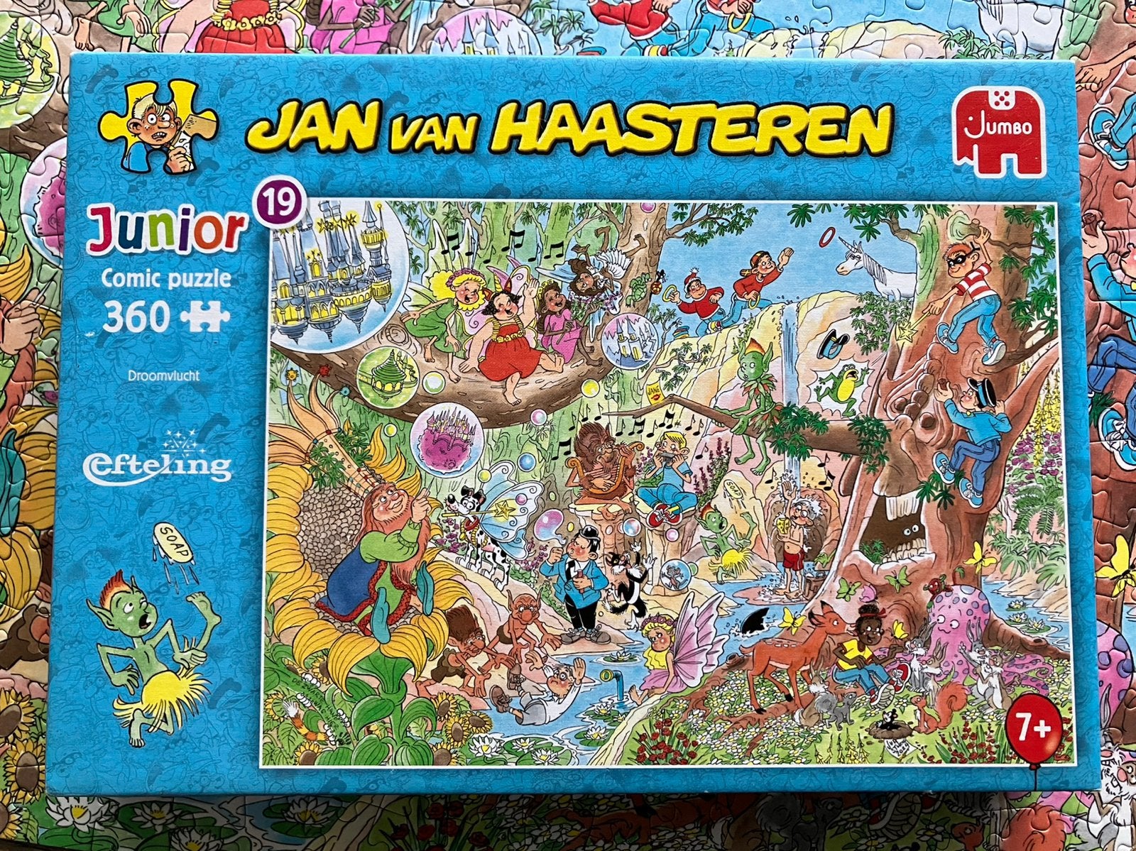 Jan v Haasteren junior legpuzzel efteling, Hobby en Vrije tijd, Denksport en Puzzels, Ophalen of Verzenden, Minder dan 500 stukjes