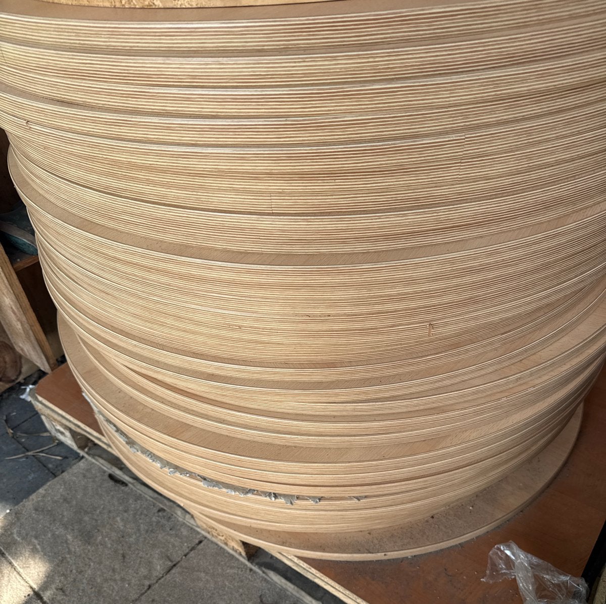 35 HPL Tafelbladen Rond 100 cm Doorsnede, 100 tot 150 cm, Rond, Nieuw, Ophalen of Verzenden