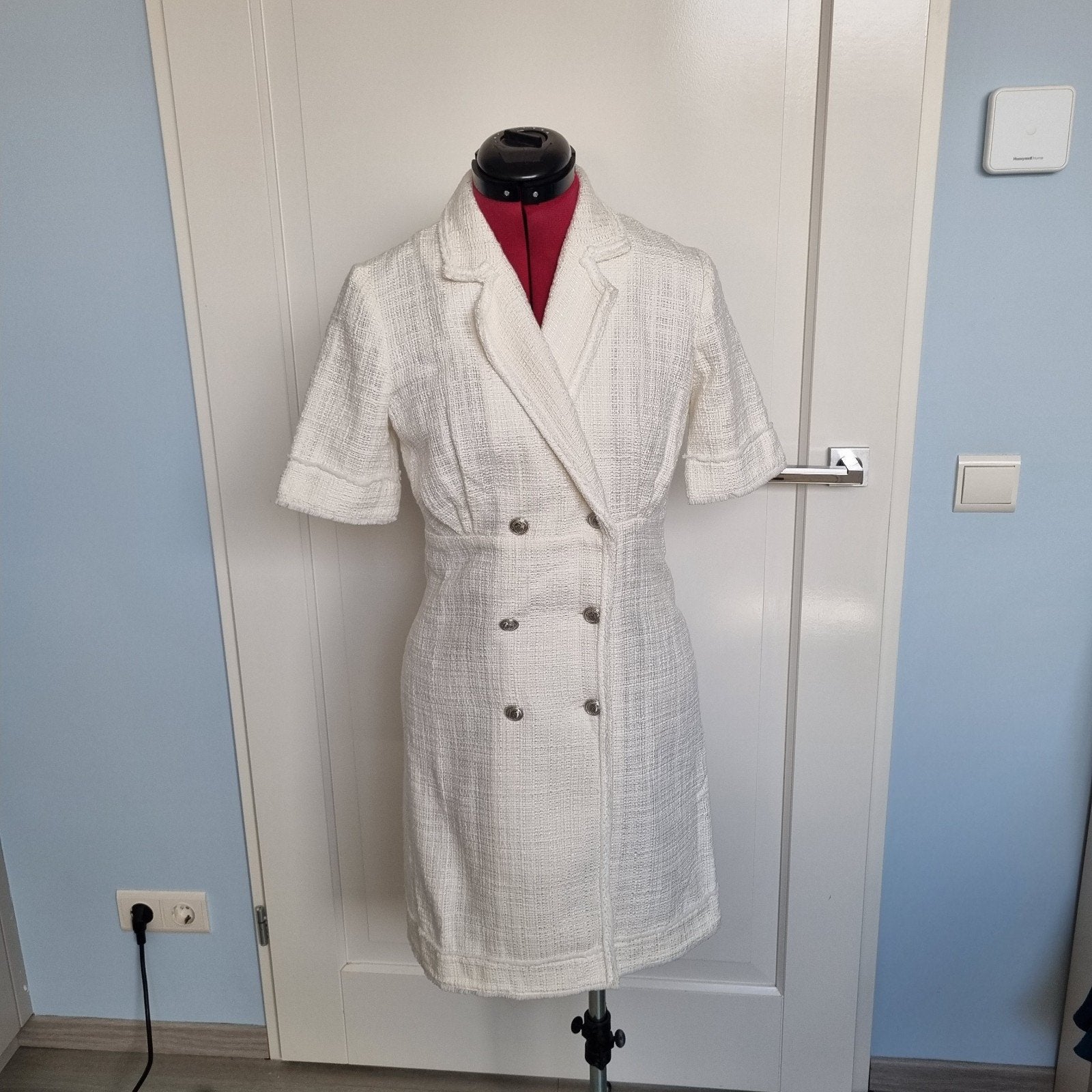 Claudie Pierlot jurk, mt 36, Ophalen of Verzenden, Zo goed als nieuw, Maat 36 (S), Boven de knie