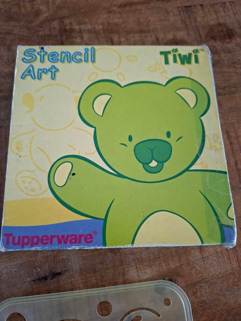 Tupperware Tiwi Tekensjablonen - 8 Stuks, Ophalen of Verzenden, Zo goed als nieuw, Overige typen