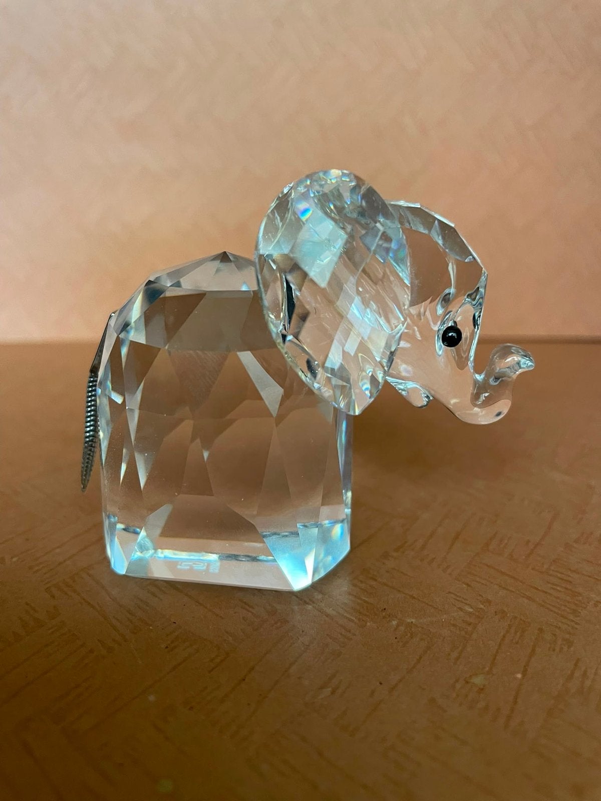Swarovski Grote Olifant Kristal Figuur, Ophalen of Verzenden, Zo goed als nieuw, Figuurtje