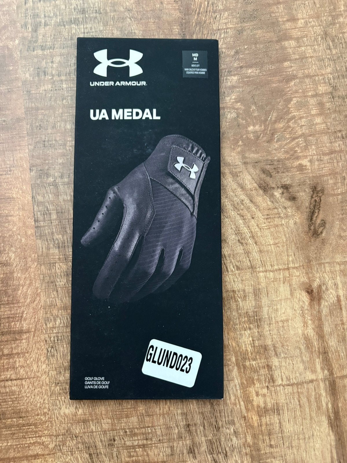 Golfhandschoen under armour maat M, Ophalen of Verzenden, Gebruikt, Overige typen