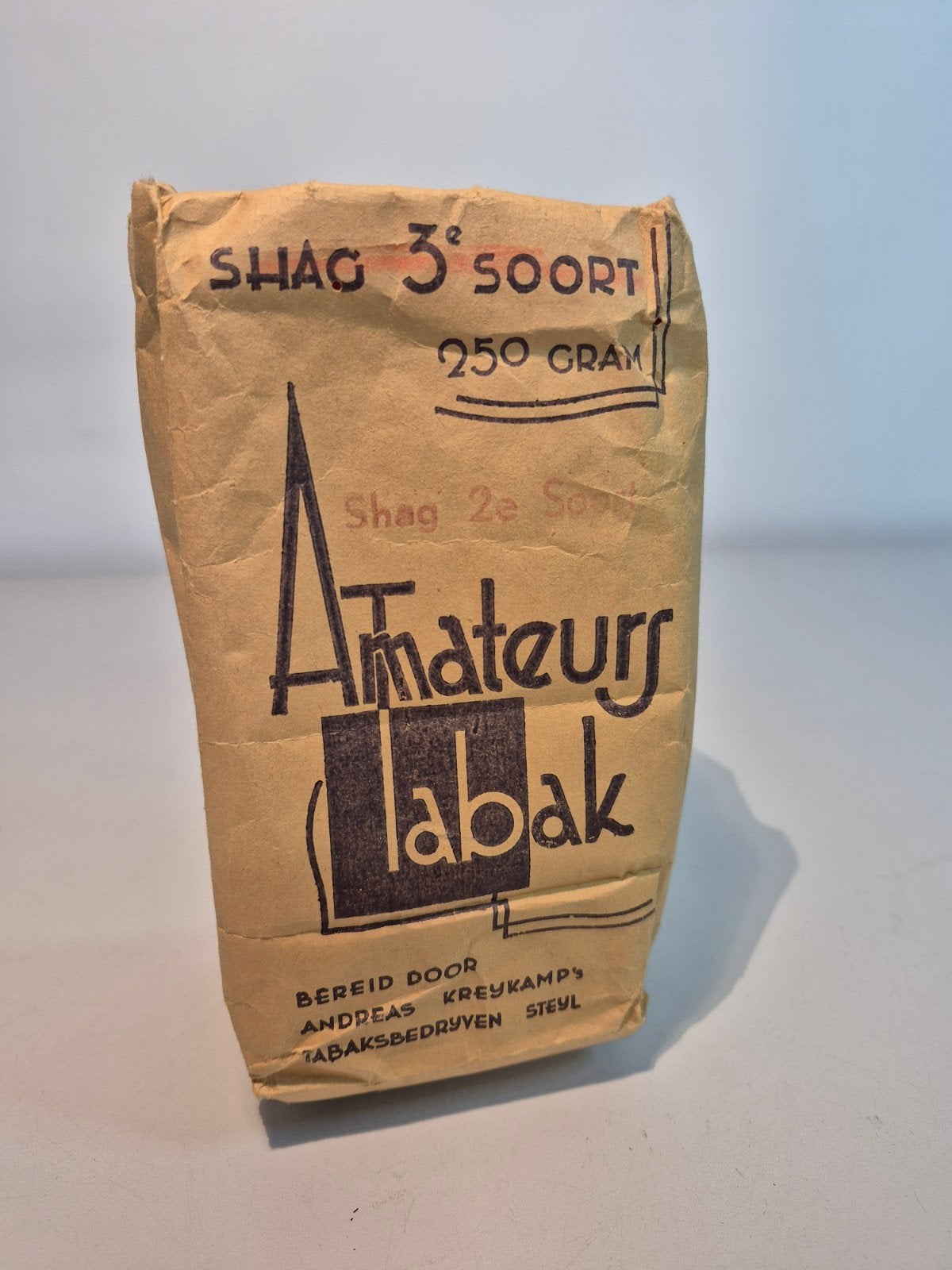 Groot pak 'amateurs tabak' 3e soort shag 250 gram, Ophalen of Verzenden, ., ., .