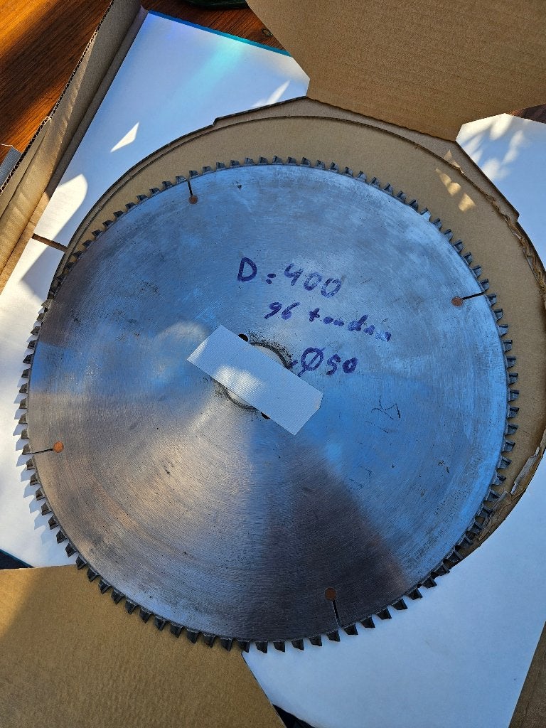 Trespa zaagblad, Cirkelzaag, Ophalen of Verzenden, Zo goed als nieuw, 30 tot 70 mm