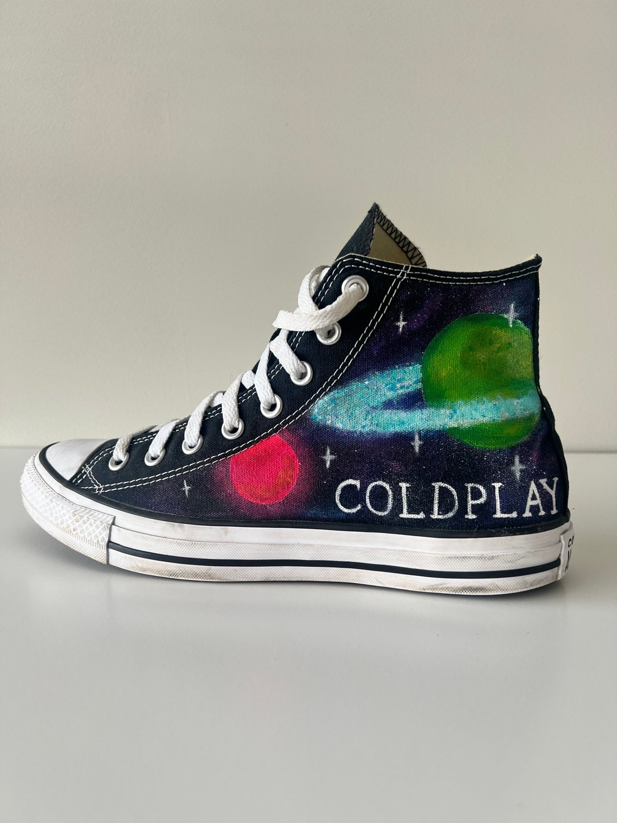 Converse Chuck Taylor All Star - Coldplay MOTS edition, Kleding | Heren, Schoenen, Verzenden, Zo goed als nieuw, Zwart