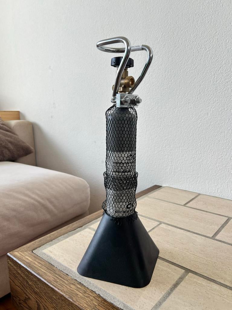 CO2 cilinder 0,5KG met kunststof houder, Dieren en Toebehoren, Verzenden, Gebruikt