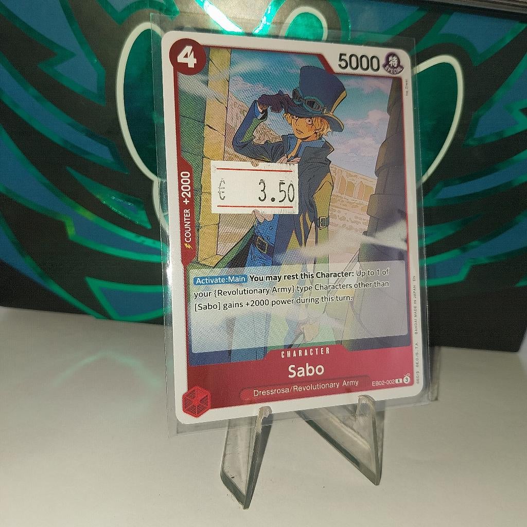 Sabo EB02-002 one piece, Ophalen of Verzenden, Zo goed als nieuw, Losse kaart