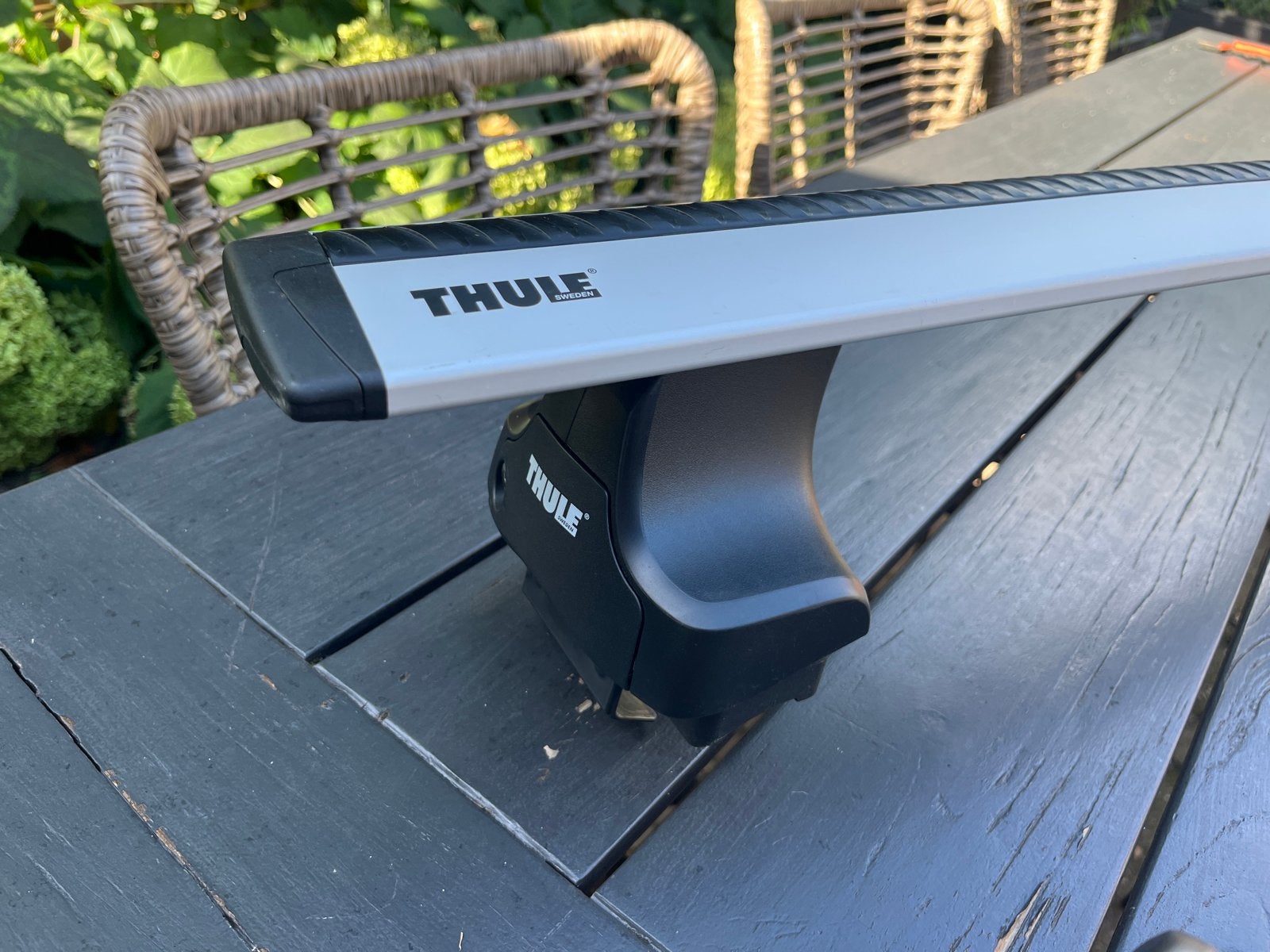 Thule Alu Wingbar dakdragers (Volvo V50), Ophalen, Zo goed als nieuw