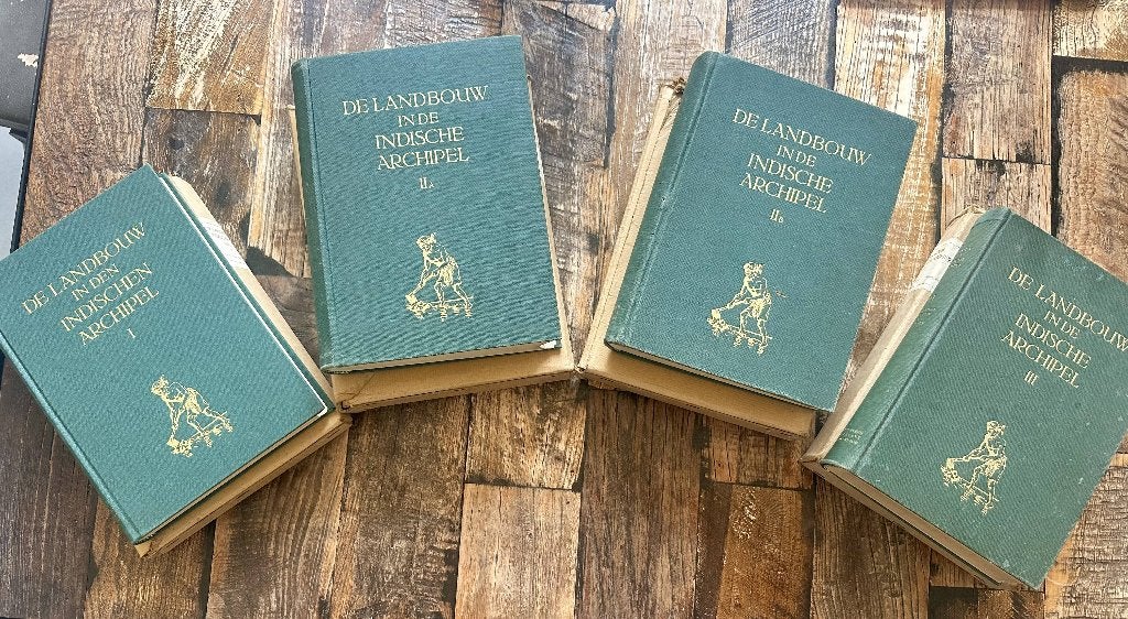 De Landbouw in de Indische Archipel - COMPLETE SET (4), Ophalen of Verzenden, Diverse auteurs