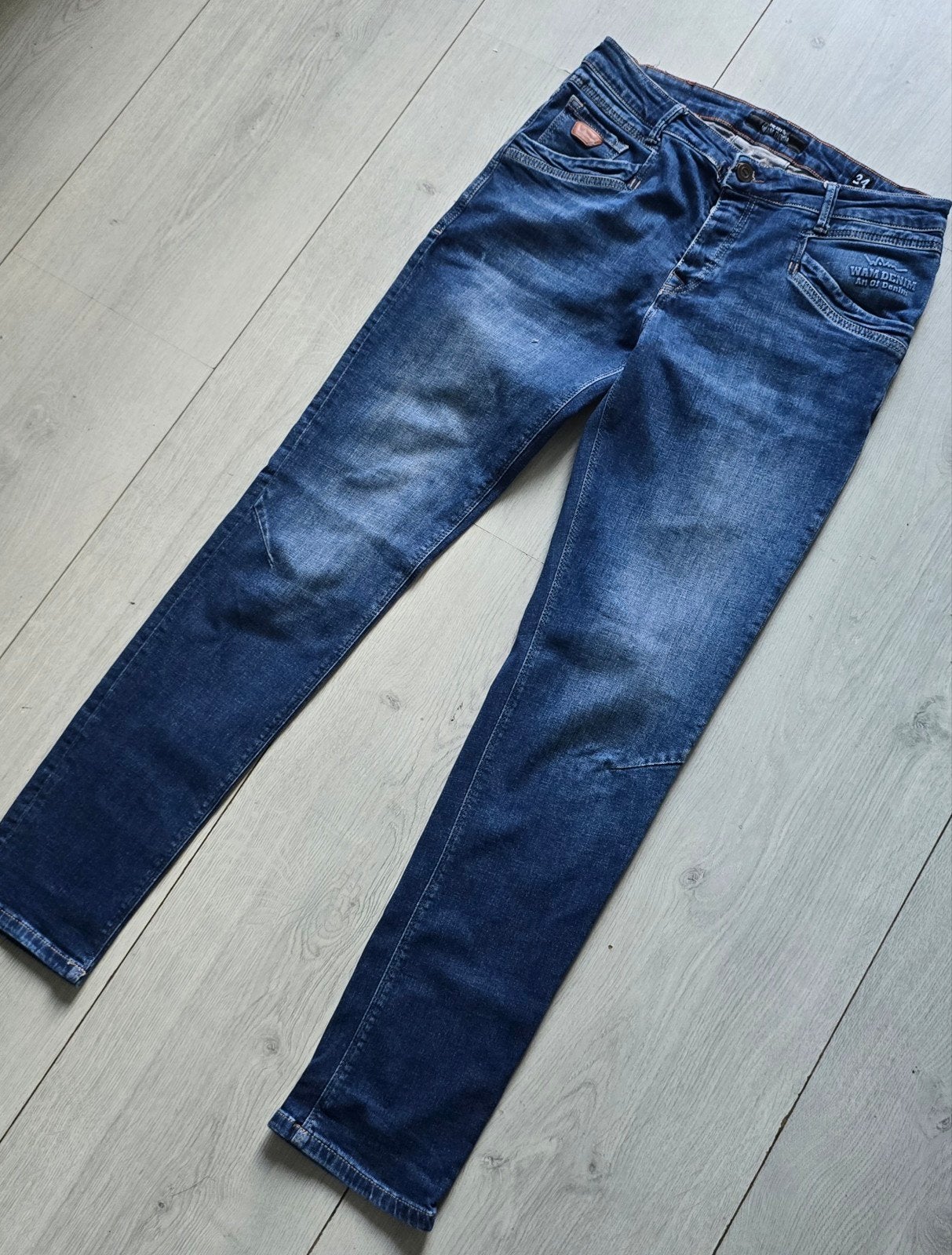 WAM Denim Jeans - Maat W34/L32, Blauw, Ophalen of Verzenden, Zo goed als nieuw, W33 - W34 (confectie 48/50)