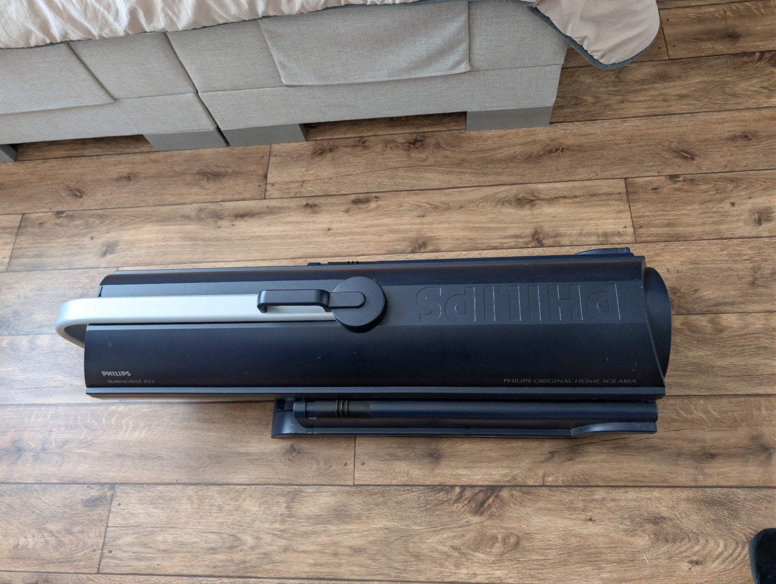 Philips Sunmobile823 Zonnebank is inklapbaar en zeer compact, Ophalen, Gebruikt, Zonnebank enkelzijdig, Minder dan 10 lampen