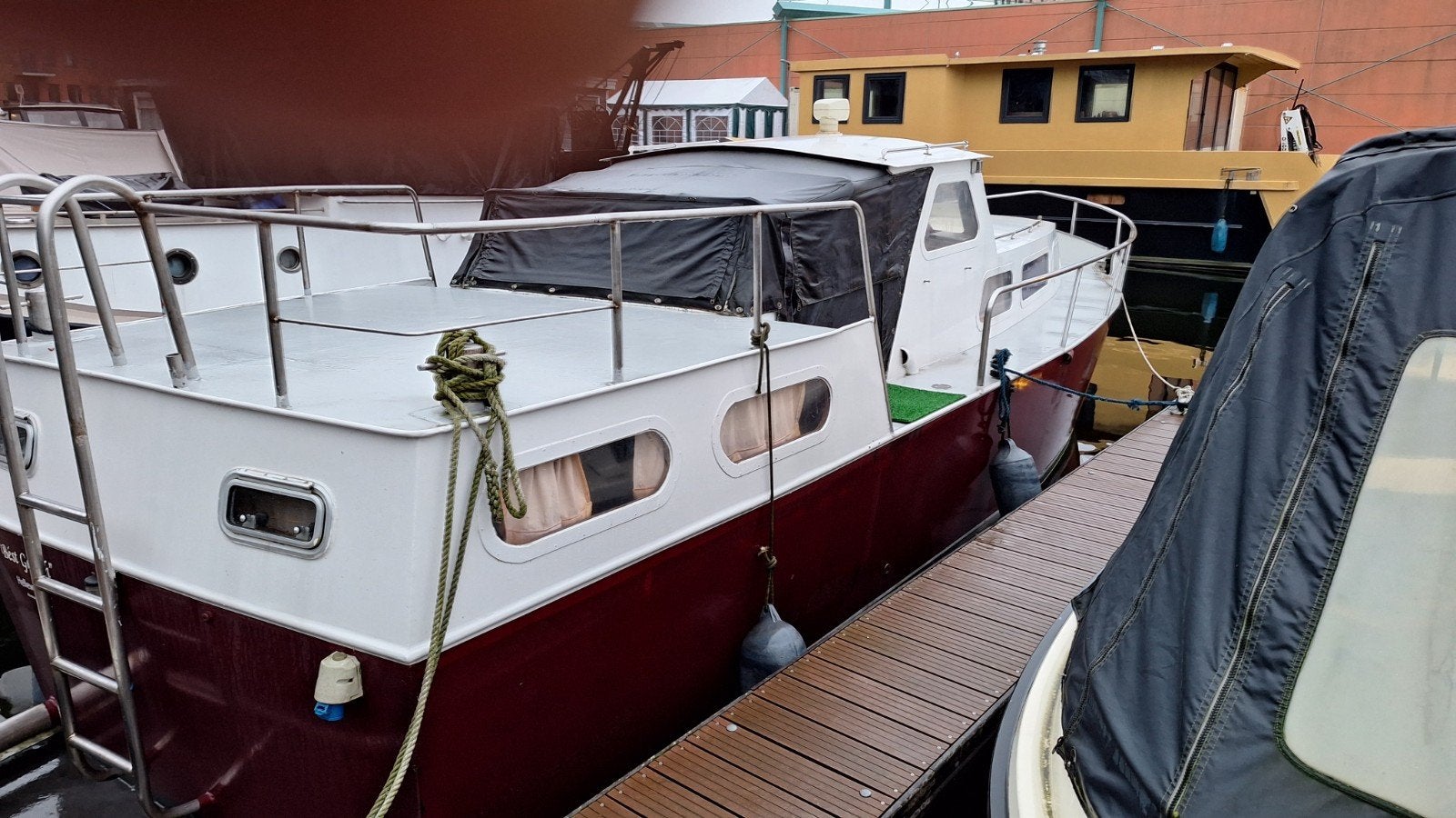 Mooie motorjacht 10 bij 3.2 goede daf 475, Ophalen of Verzenden, Gebruikt, Motor en Techniek