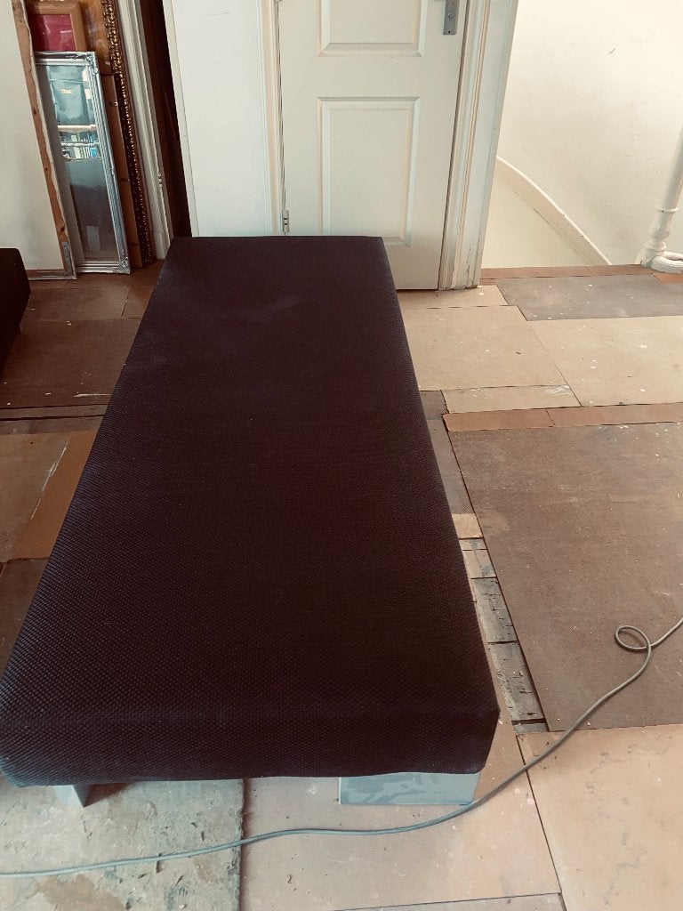 Gratis 2 lage loungebanken, Ophalen, Gebruikt, Overige maten, 150 tot 200 cm