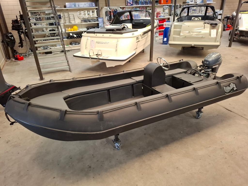 Leuke onderhoudsvrije Whaly 435 met Yamaha FT9.9 High Thrust, Watersport en Boten, Ophalen, Overige merken, Gebruikt, 4 m