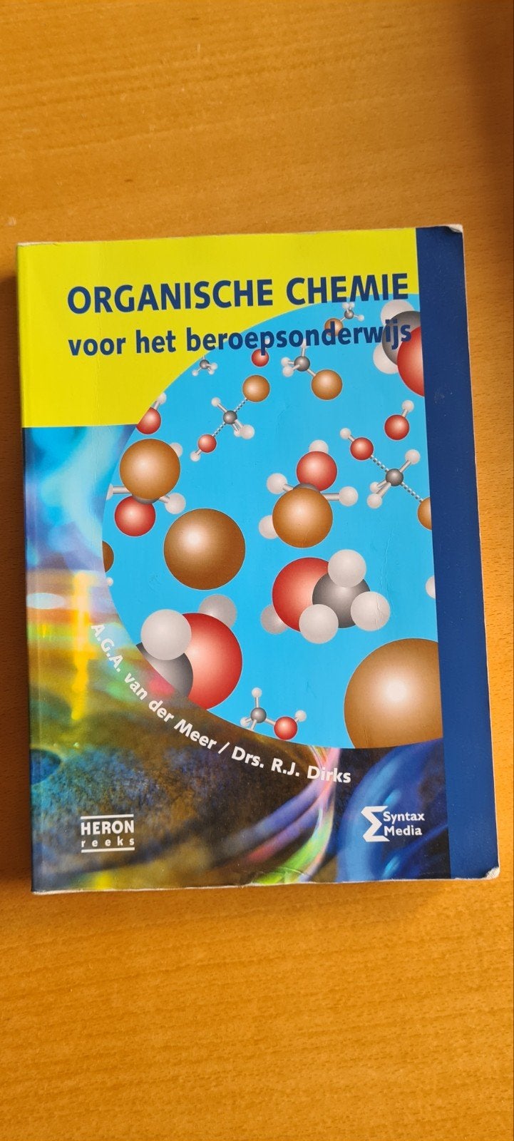 Organische Chemie, Ophalen of Verzenden, Zo goed als nieuw, MBO, A.G.A. van der Meer / Drs. R.J. Dirks