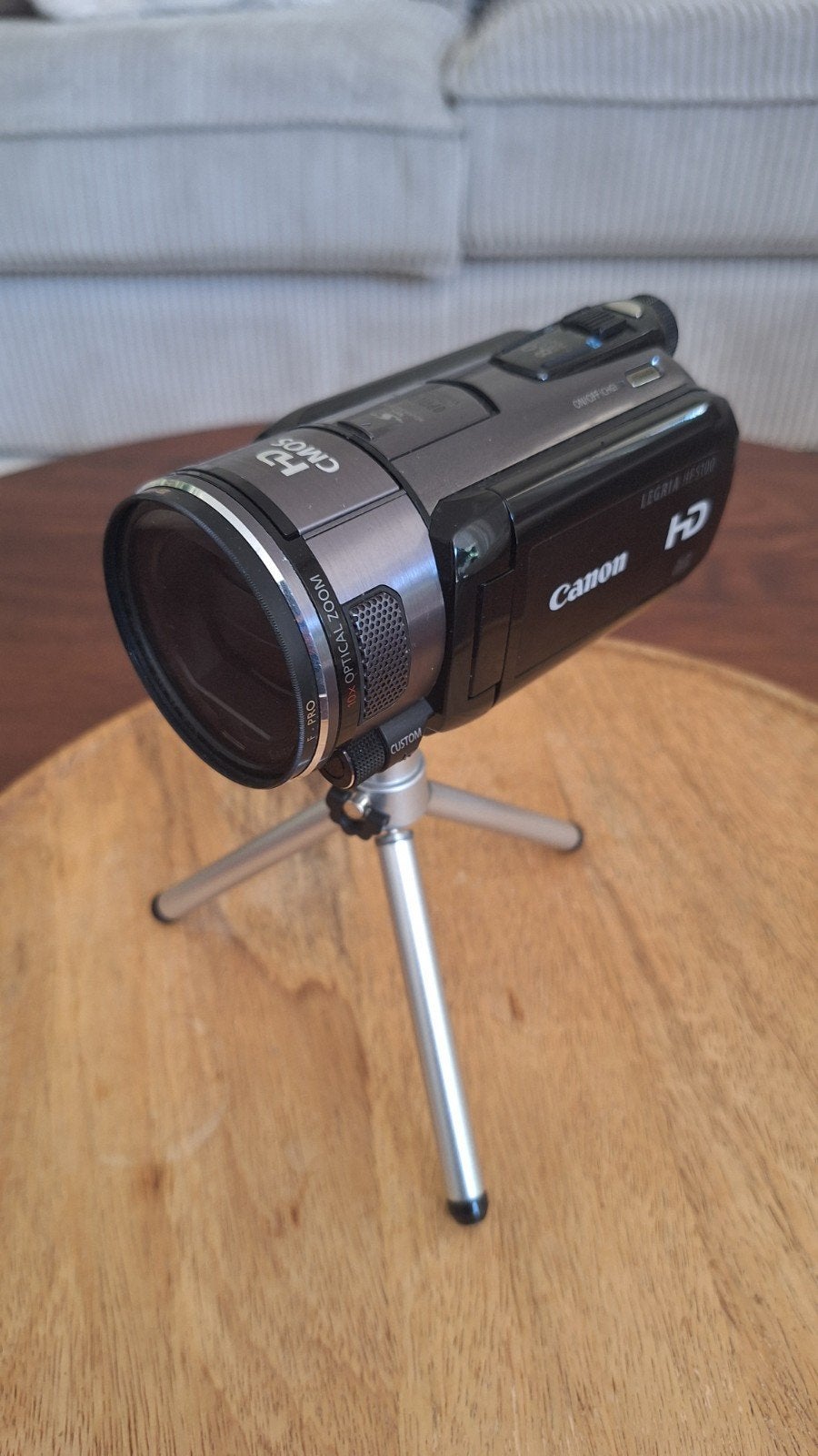 Canon legria HF5100 digitale hd video camera, Ophalen, Canon, 20x of meer, Zo goed als nieuw