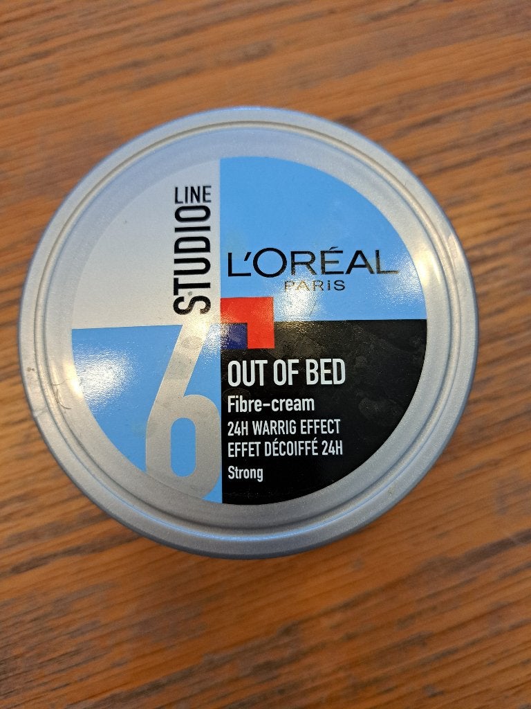 haargel studio loreal out of bed 150ml, Ophalen of Verzenden, Nieuw, Gel, Wax, Haarlak of Mousse