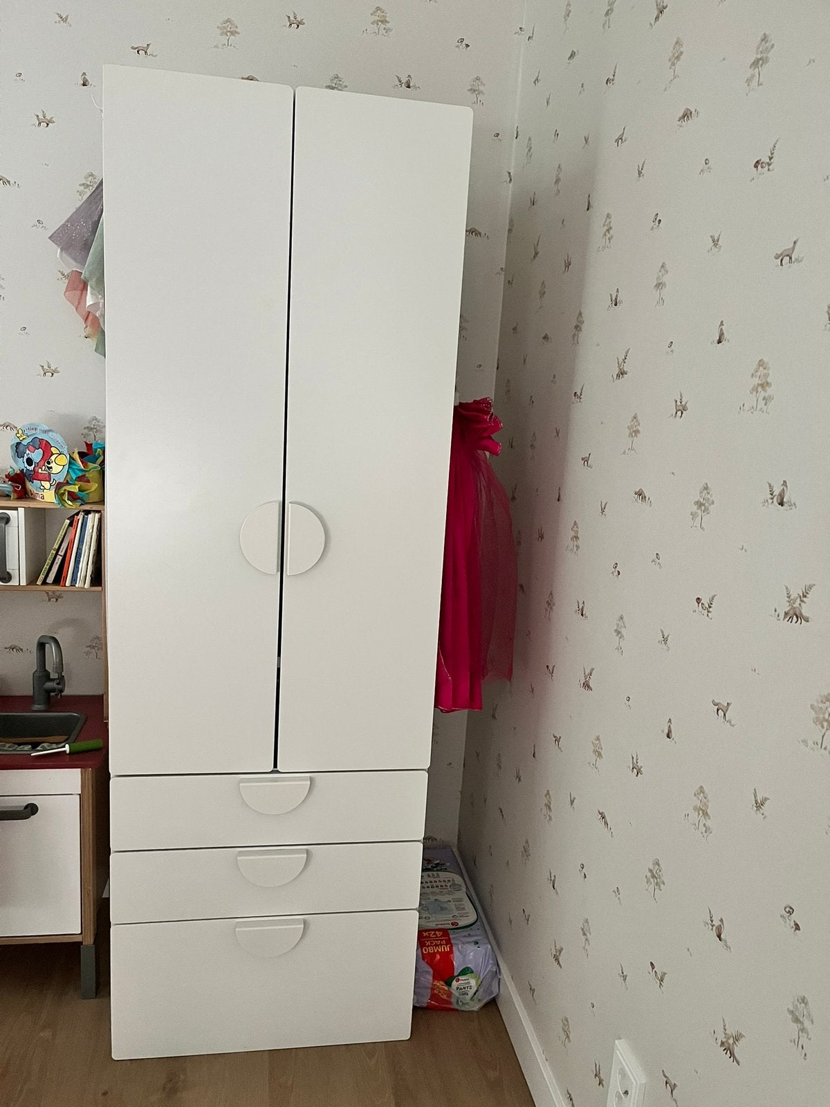 Ikea garderobe Småstad, Gebruikt, Scandinavish, 50 tot 100 cm, 150 tot 200 cm