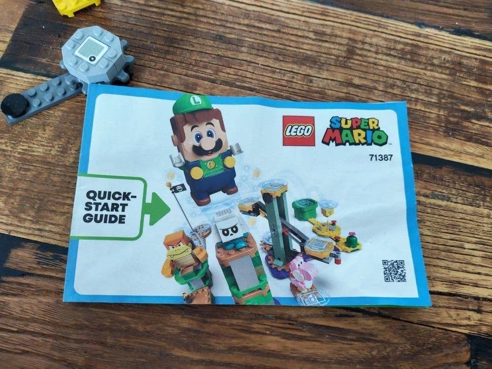 LEGO Super Mario Avonturen met Luigi Starterset 71387, Lego, Inclusief instructies, Ophalen of Verzenden, Zo goed als nieuw