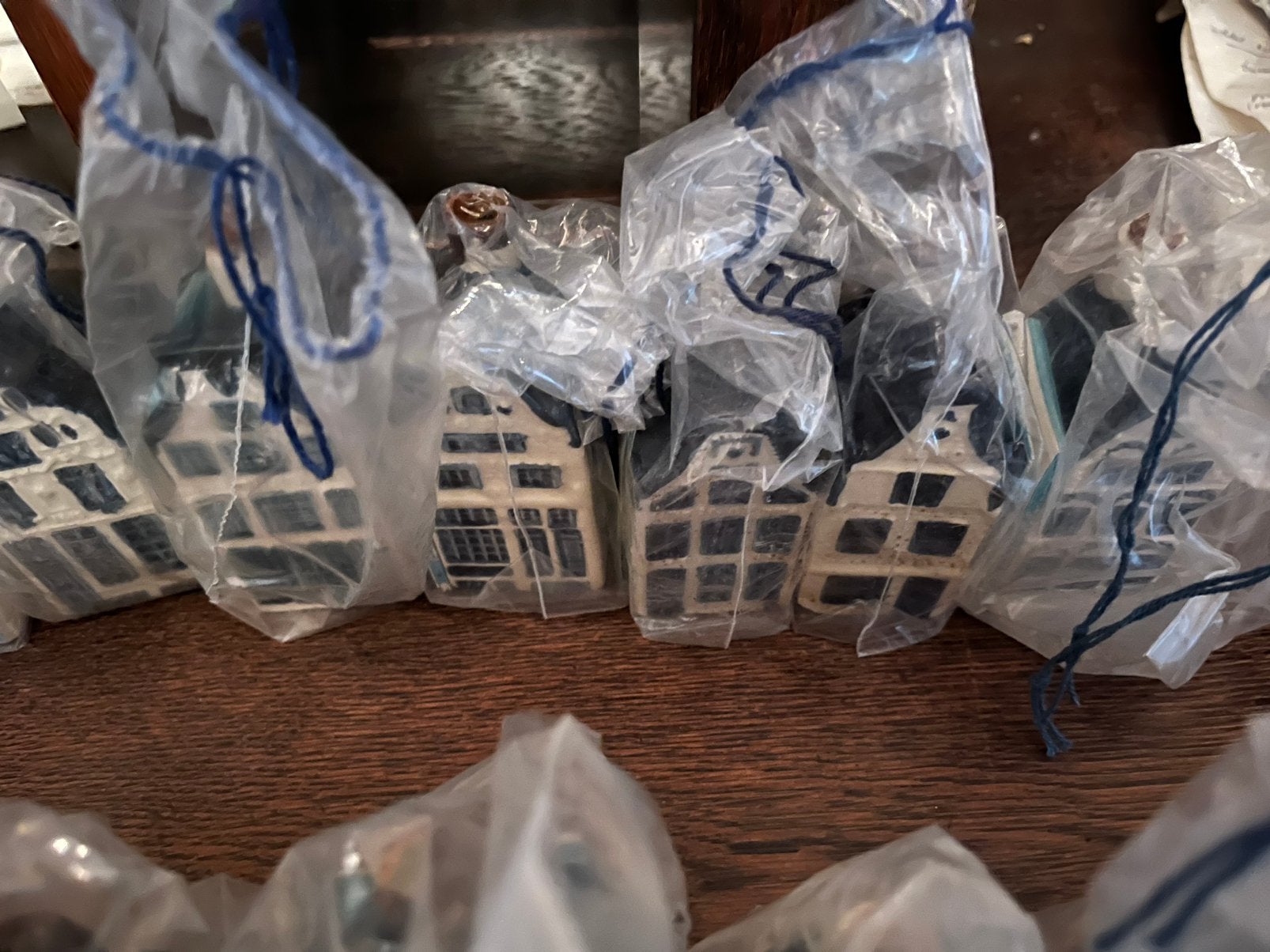 9 KLM Huisjes nog in Verpakking 3,6,9,10,11,12,13,16,17, Ophalen, Gebruikt