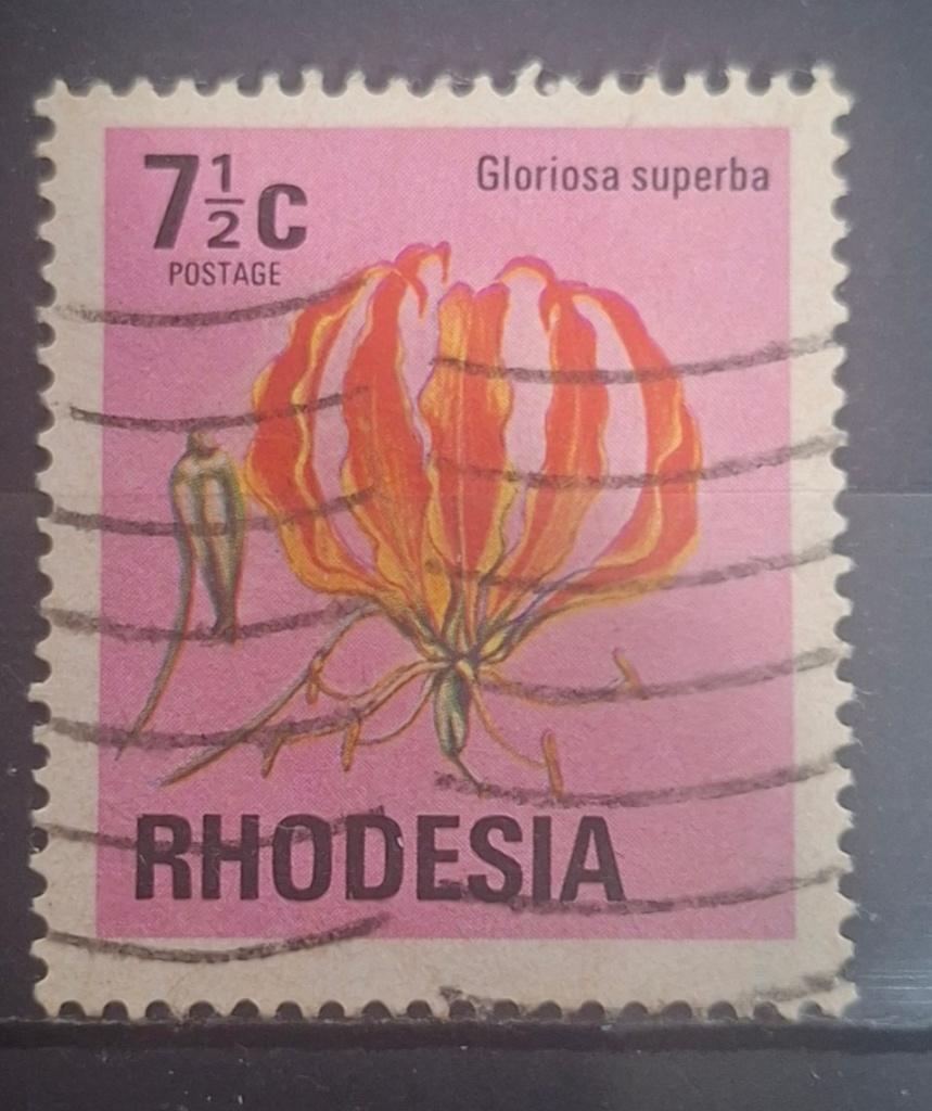 Rhodesie Postzegel (B2-P10), Ophalen of Verzenden, Overige landen, Gestempeld