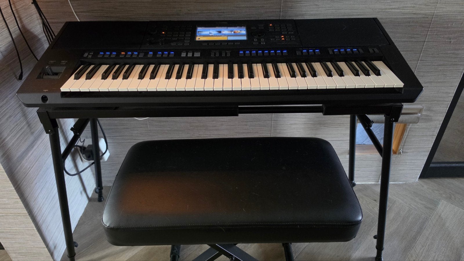 yamaha PSR-SX900, Ophalen, Zo goed als nieuw, Zwart