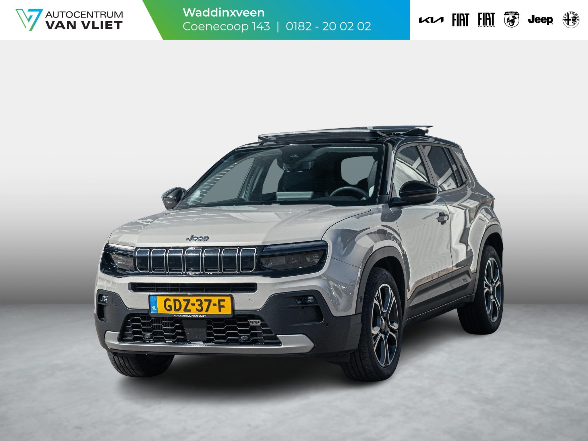 Jeep Avenger 1.2 e-Hybrid Summit | Leder & Winter Pack | Sch, Auto's, 12 maanden, Gebruikt, Euro 6, 1199 cc